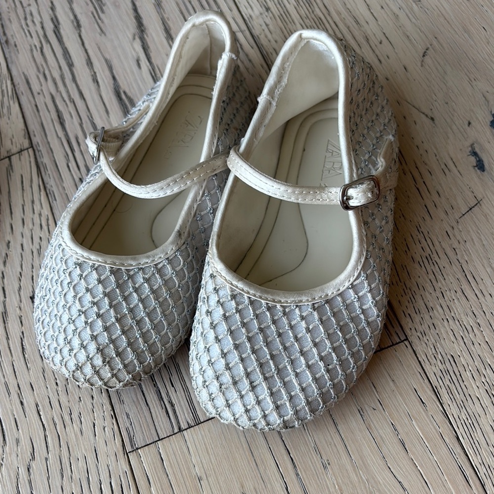 Zara Glitter Dress Shoes